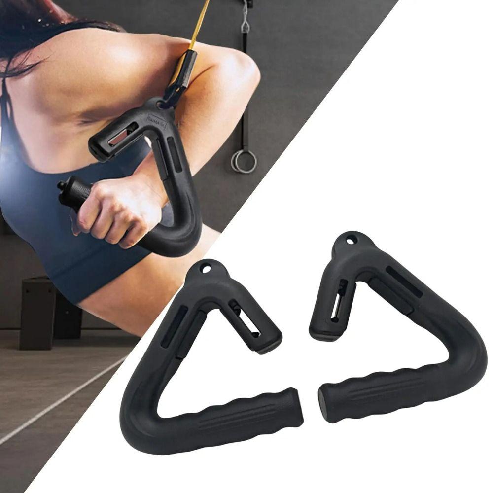 1 Pair 90° Gantry Vertical Handle with Rope Hole Weightlifting Grip Handle  Build Muslce