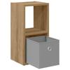 Nightstand Artisan Oak 25.5 X 22 X 49.5 Cm Engineered Wood