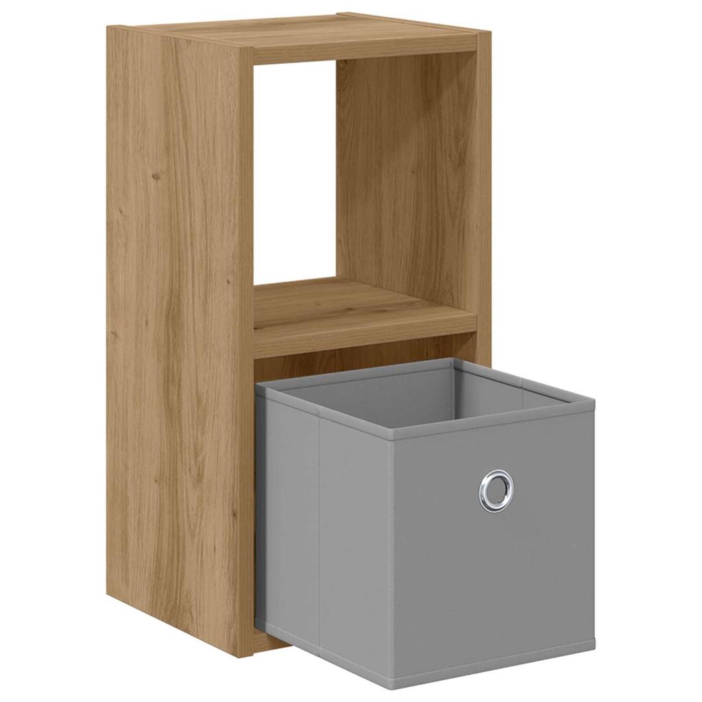 Nightstand Artisan Oak 25.5 X 22 X 49.5 Cm Engineered Wood