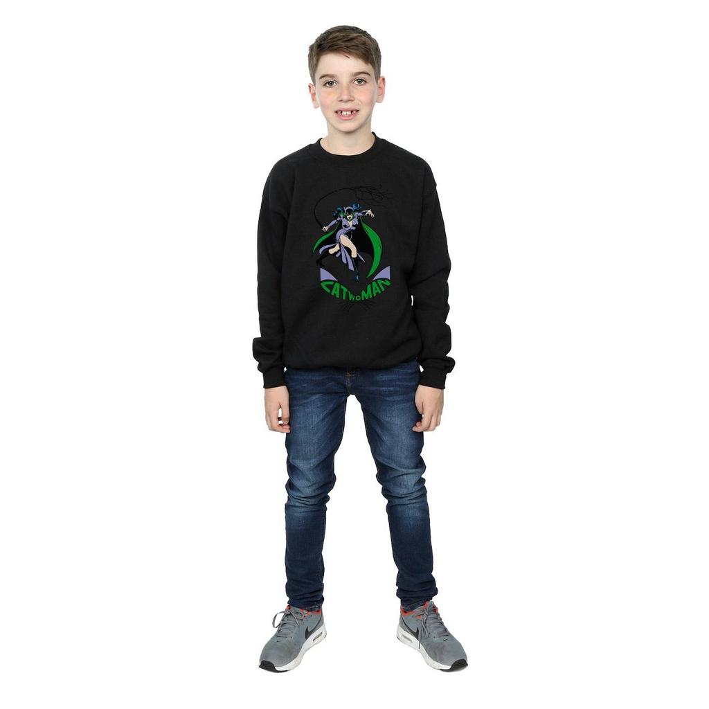 DC Comics Boys Catwoman Whip Sweatshirt