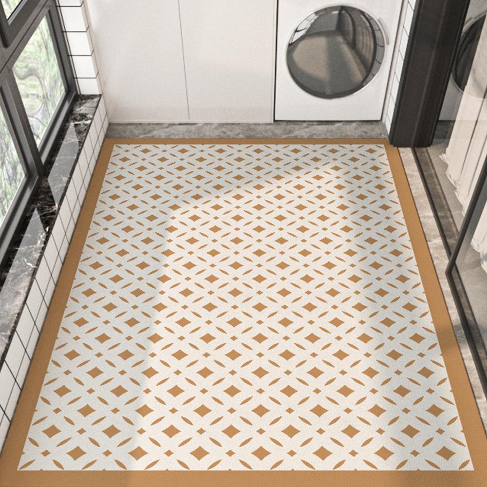 

Американские коврики для входной двери, бытовые, легкие, роскошные, не требующие стирки, моющиеся, ультратонкие, легкие в уходе, нескользящие коврики для пола 45*75cm