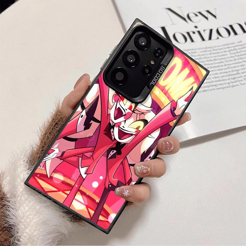 

Hazbin Hotel Anime Shockproof Phone Case for Samsung Galaxy S26 Edge S25 Ultra S24 FE S23 Plus S21 Cover Anti Fall Fundas Samsung S22