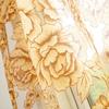 Home Door Window Balcony Modern Luxury Flower Printed Sheer Tulle Voile Curtain