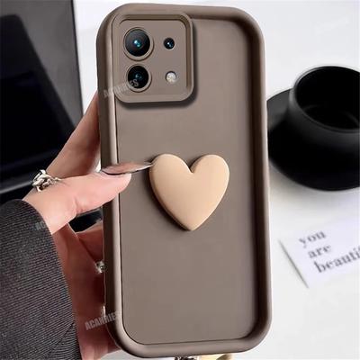 Na Mi11 11lite Śliczne Serce Miłości Silikonowe Etui Do Xiaomi Mi 11 Lite 5g Ne 4g Kobiety Matowe Miękkie Tylne Etui Xiaomi11 Mi11lite