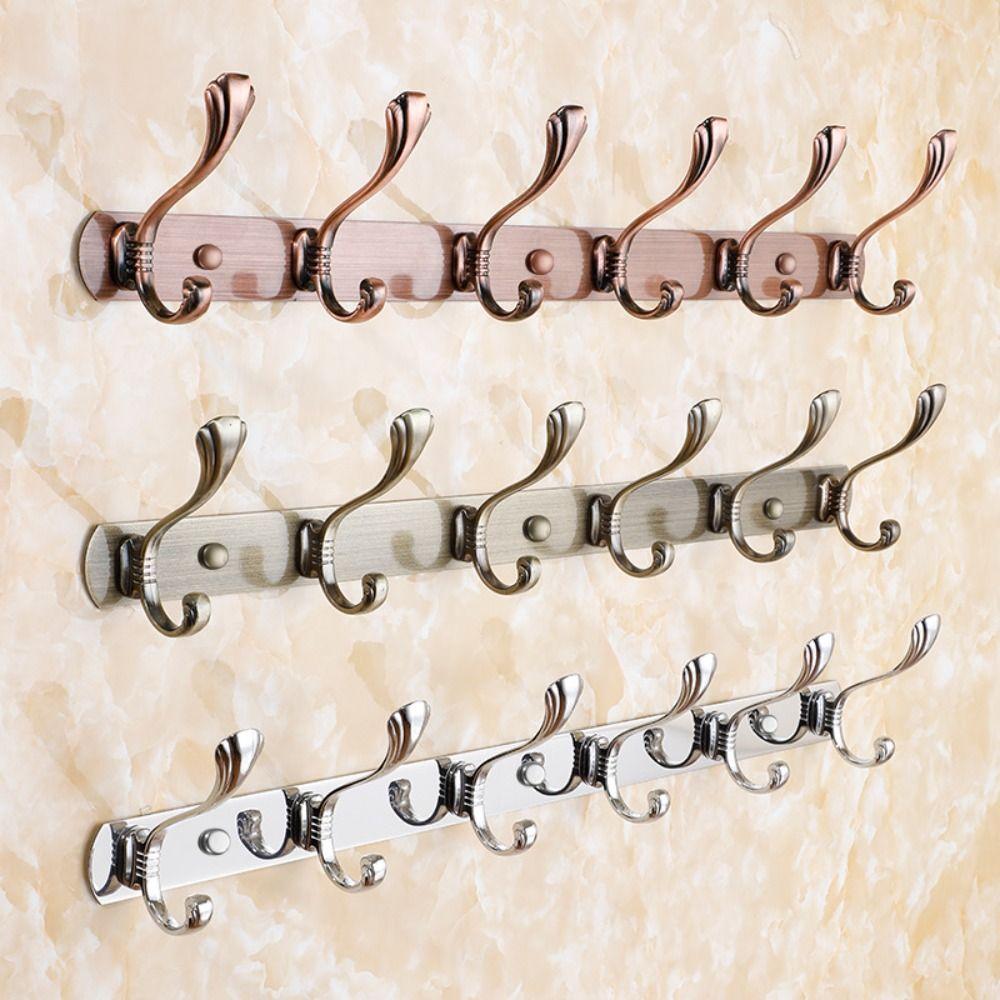 Stainless Steel Wall Hooks High Capacity Clothes Hook Luxury Bathroom Hardware Bath Accessories
