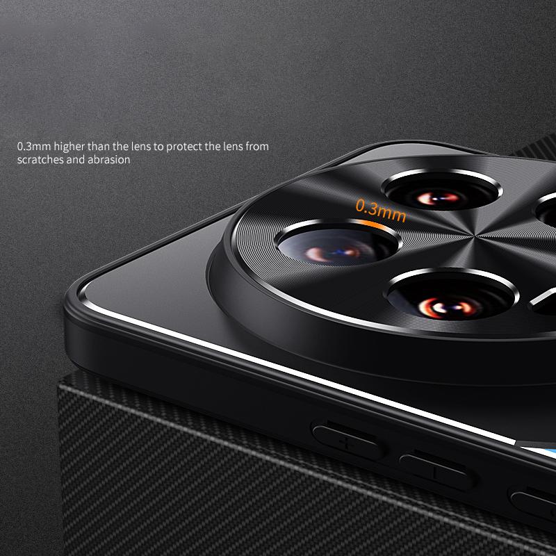 For Xiaomi 14 Ultra Case Aluminium Alloy+TPU Drop-proof Protective Phone Cover