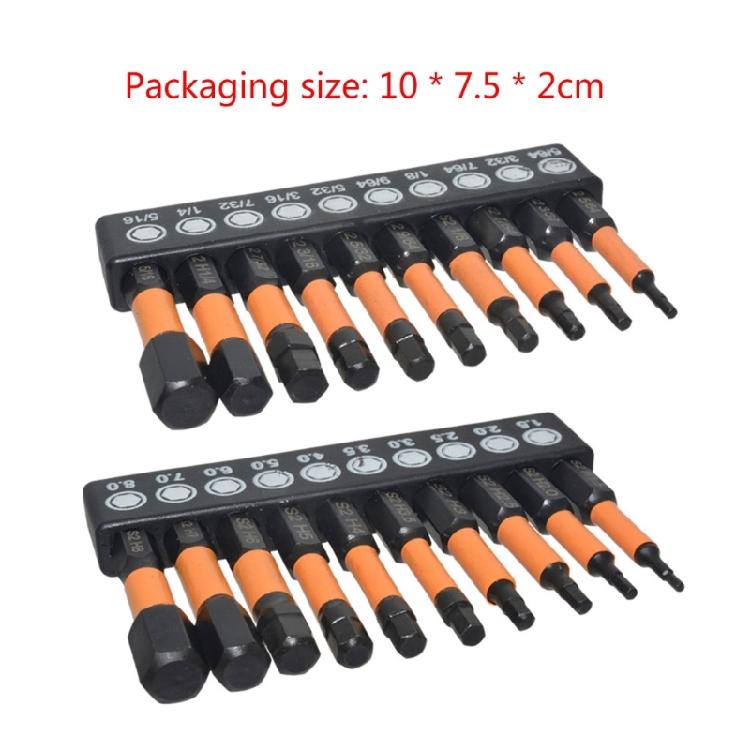 Multi Purpose Hexagon Screwdriver Bit Set for Electronic Device Maintenance