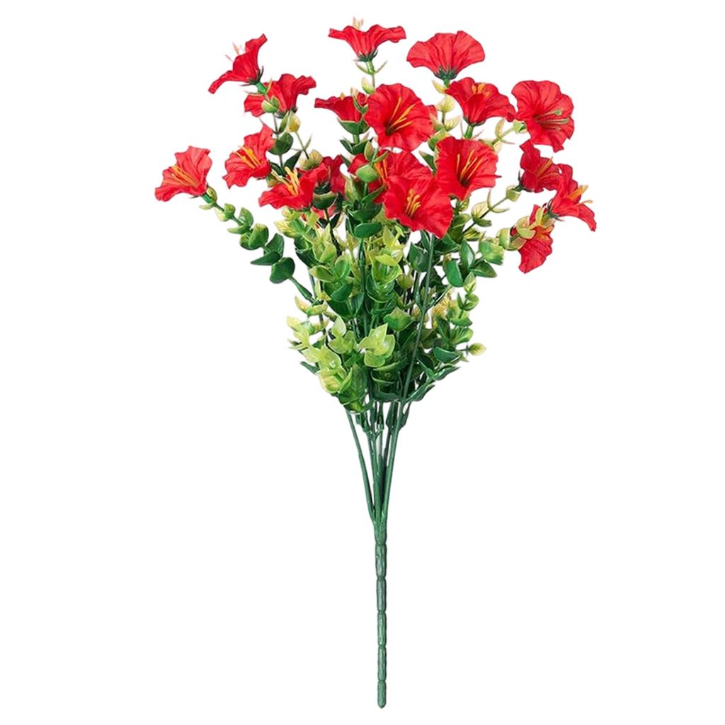 7-Head 3-Mesh Artificial Flowers/Plastic Plants, Suitable For Outdoor Decoration, Weddings, Family Gardens, Terraces, And Porch Decoration.
