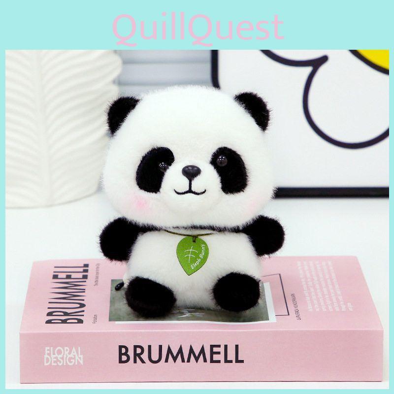 Panda Plush Toy With Pp Cotton Filling Soft Stuffed Animal For Kids Gift