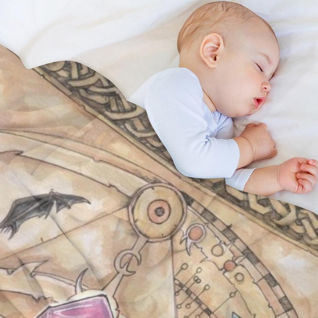 The Dark Crystal Throw Blanket Cute Plaid Soft Beds Vintage blankets ands Blankets