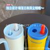 304 Stainless Steel Double Wall Insulated Car Cup with Straw and Large Capacity