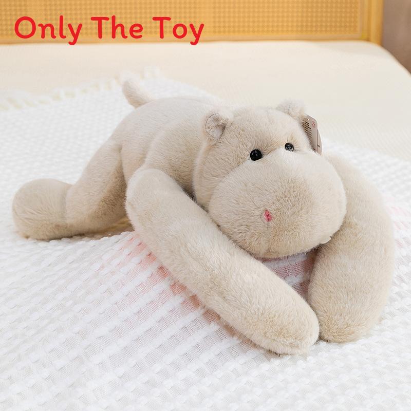 Raccoon Pig Panda Elephant Plush Animal Toy Geometric Cuddle Partner For Kids Bedroom Decor