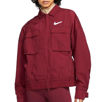 AS W NSW SWSH WVN Jacke Unisex Bordeauxrot DR5621-638