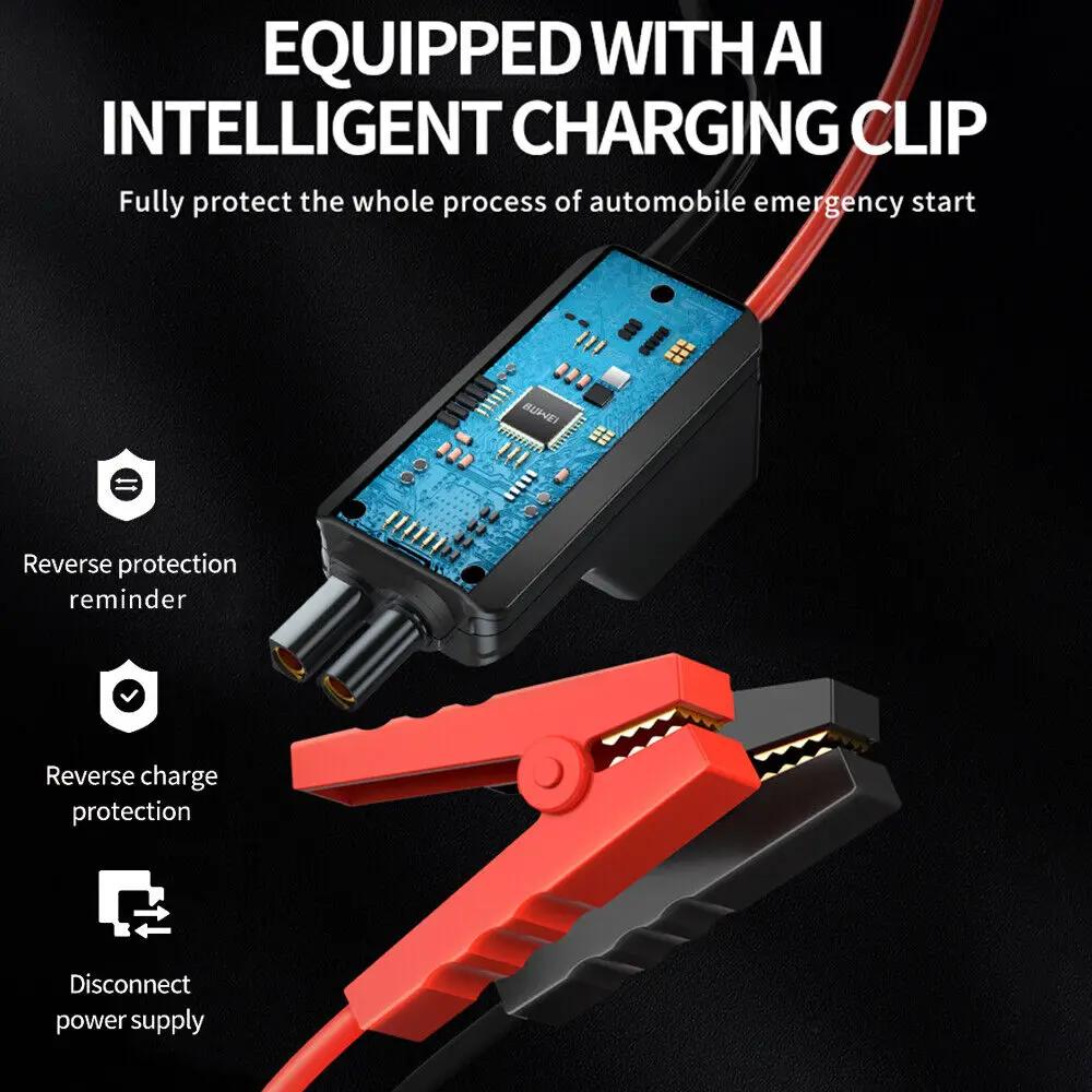Car Jump Starter 99800mAh 1000A Battery Charger Emergency Portable Battery Booster Charger Starting Device with Air Compressor
