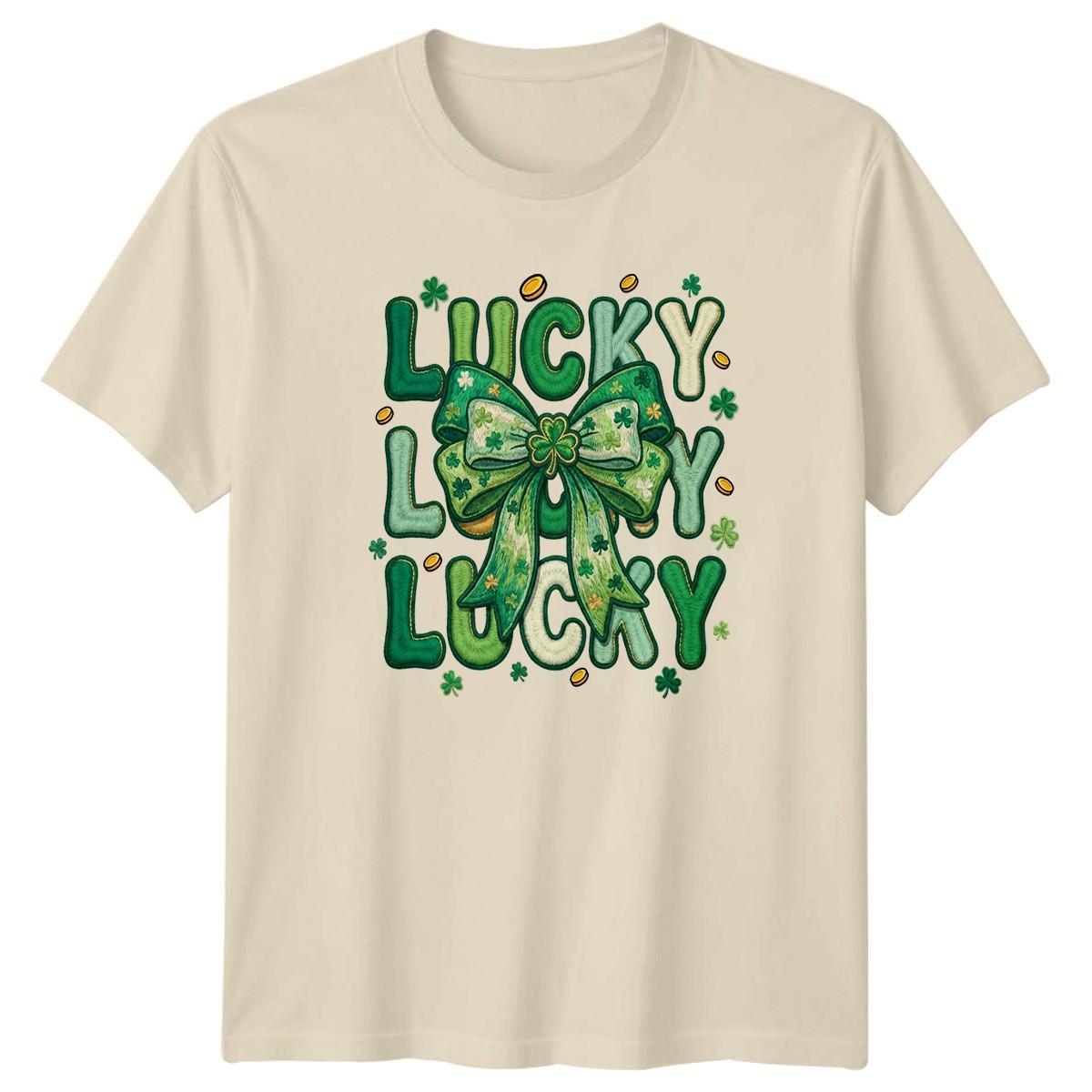 Lucky Lucky T-Shirt St Patricks Day Holiday XXXL