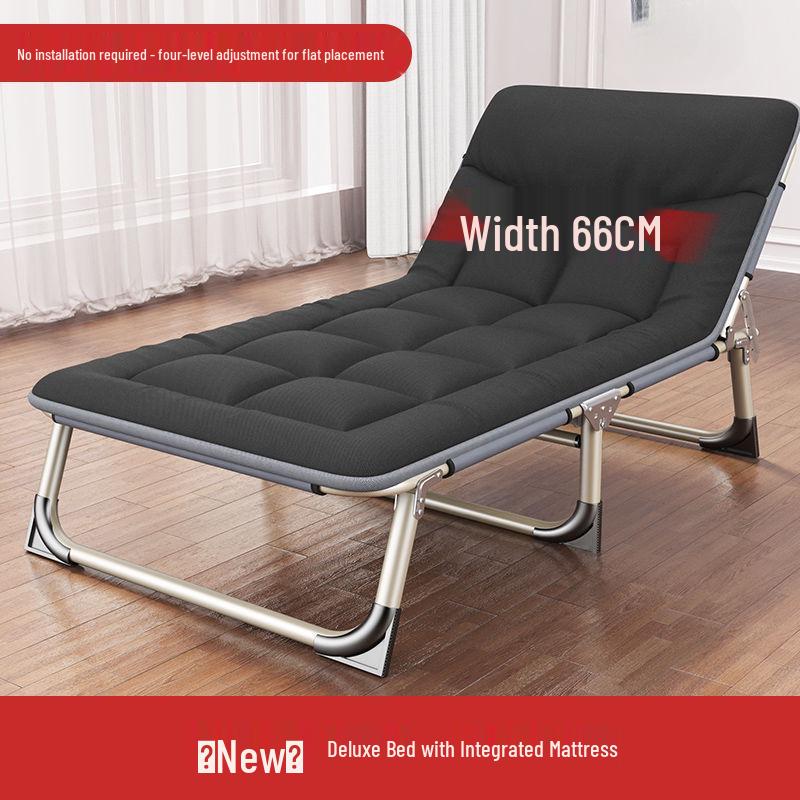 Portable Folding Recliner Bed for Office, Home, or Camping