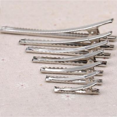 Alligatorklemmen Haarspeld Plat Metaal Mode Handwerk 20 Stuks Haarspeld Haaraccessoires Haarclip Enkele Tand DIY Strikken Handgemaakt