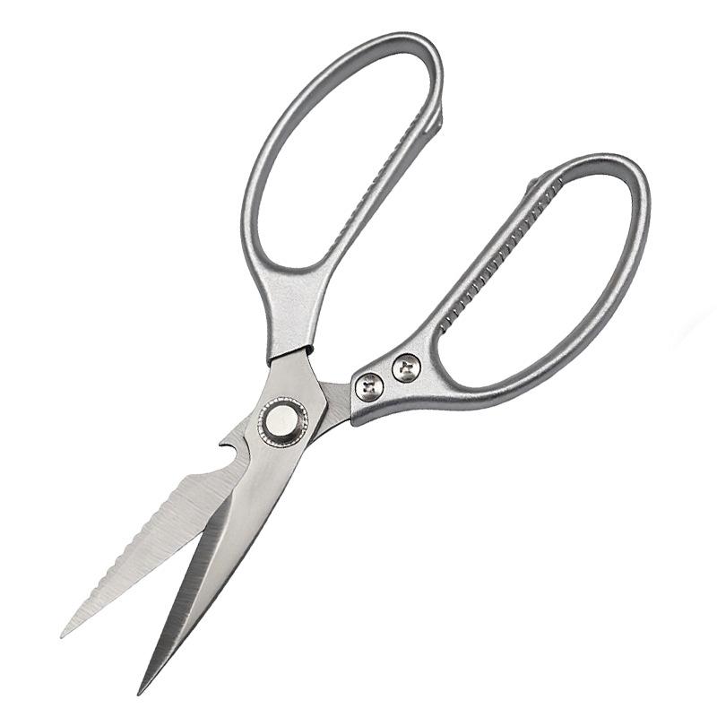 Multi-functional Stainless Steel Kitchen Shears: Bone, Nutcracker, Chicken, Duck, Fish Shears
