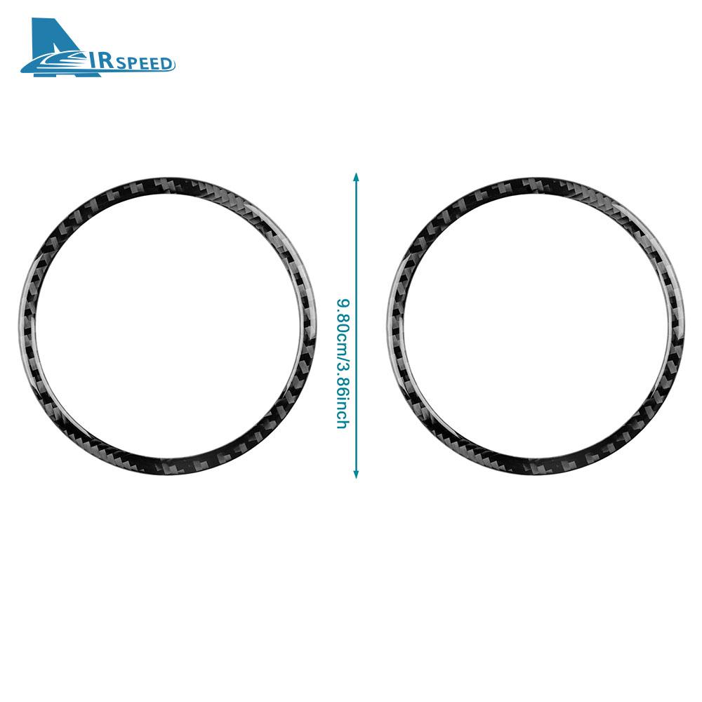 Real Soft Carbon Fiber Sticker For Seat Leon 2005 2006 2007 2008 2009 2010 2011 2012 Car Side of Center Console Outlet Trim