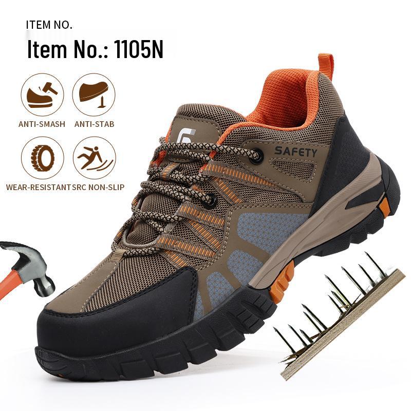 Men's Winter Steel Toe Safety Work Shoes: Anti-Smash, Anti-Puncture, Comfortable