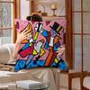 Colors R-Romero B-Britto Art Personalized Pillow Cover Kids Bedroom Wild Party Decor Pillowcase Kid Birthday Shower Gift