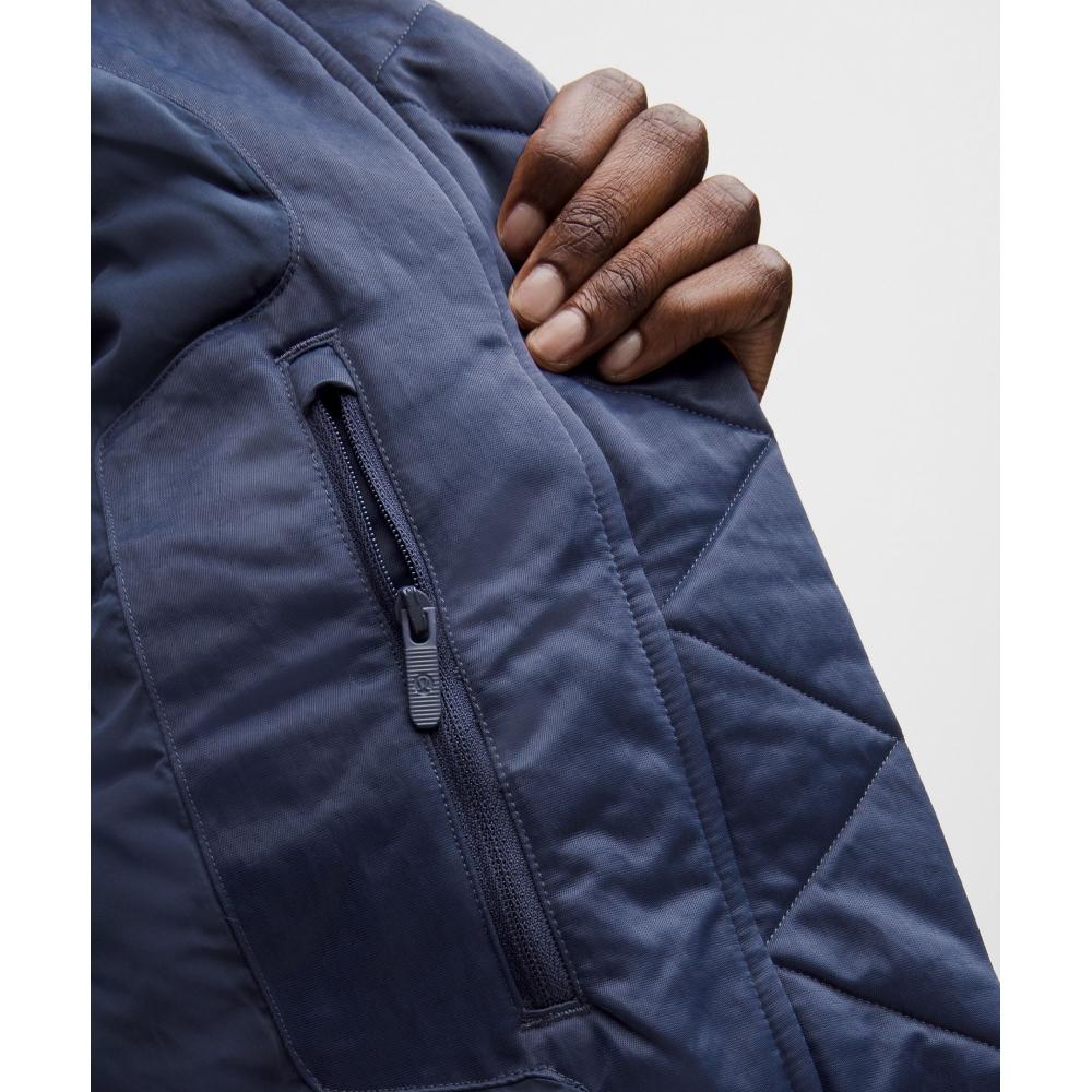 Lululemon Insulated Ruched Bomber Jacket Night Sea