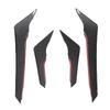 1 P  Front Bumper Side Spoiler Aerodynamic Left Right Front Bumper Side   Vent Trim Fin Decor Replacement For FY   2021-2024