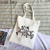 Tote Aesthetics Einkaufstasche, geschnittenes Tiermuster, bedruckt, Damenhandtasche, große Kapazität und elegante Canvas-Tasche, lässige Strandtaschen