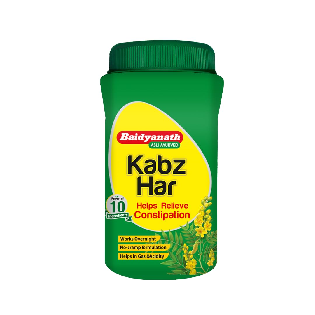 

Baidyanath Kabz Har Ayurvedic Powder 200g Pack Of 1 | Natural Digestive Support For Constipation, Gas & Indigestion Relief