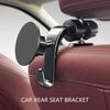 Magnetic Car Seat Phone Mount 360 Rotation Adjustable Holder with Hook for Phone 17 16 15 14 Series ABS Material