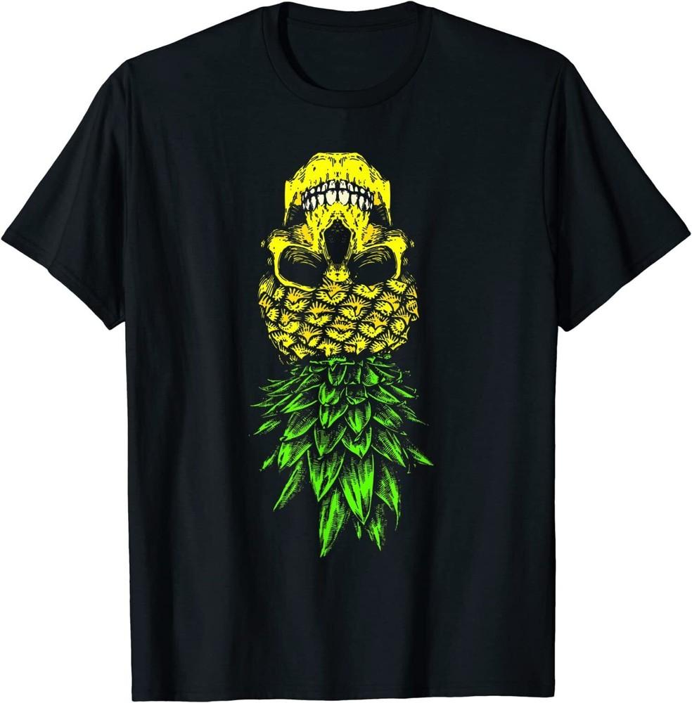 Retro Upside Down Pineapple Sunglasses Party T-Shirt Size S-5XL