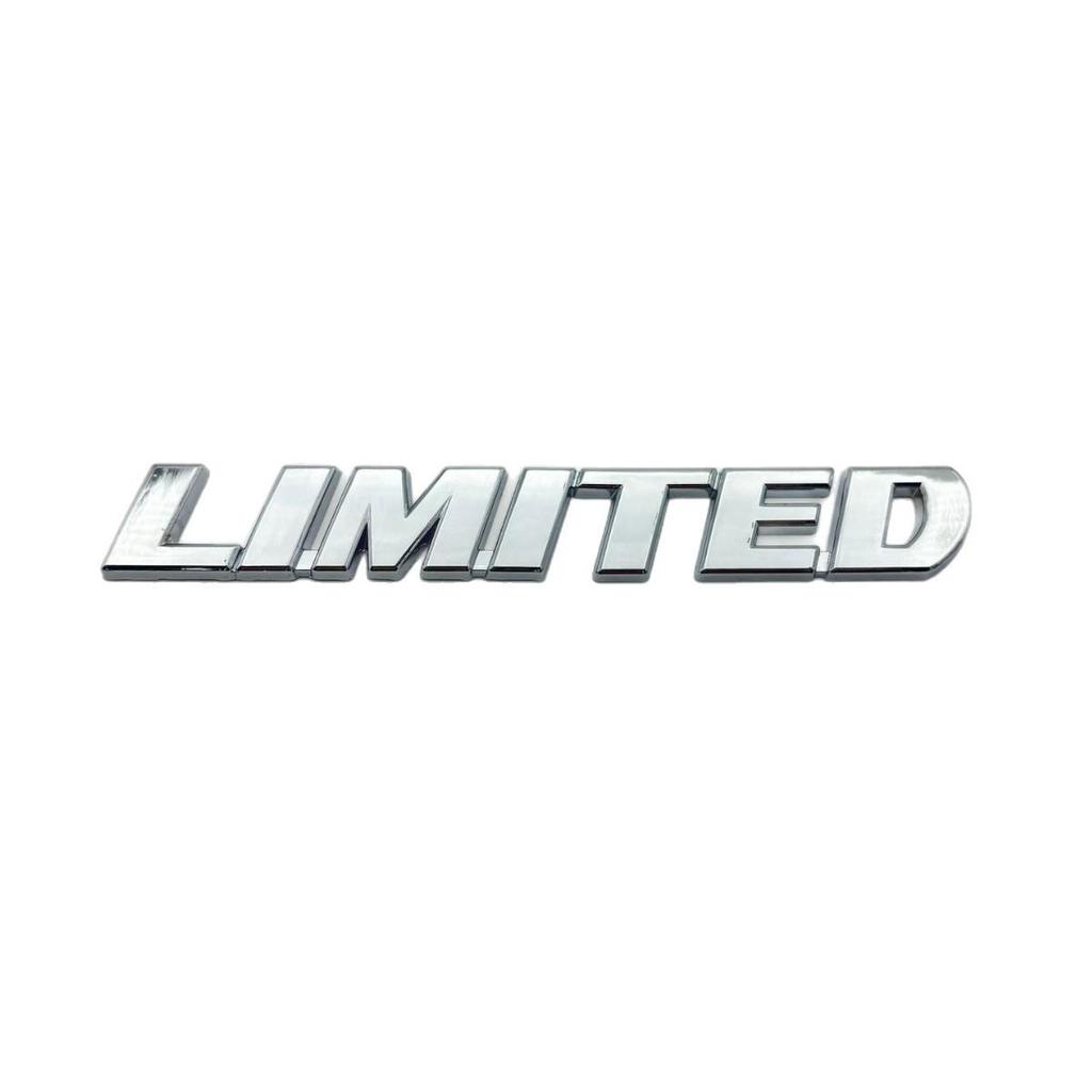 Toyota LIMITED Emblem for Customization