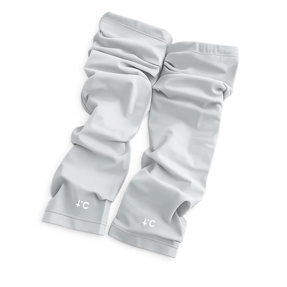 

Cooling Effect Sun Protection Sleeves Loose Arm Covers Beach Use светло-серый