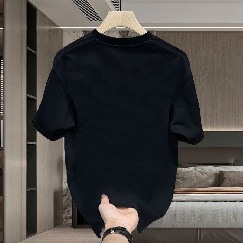 Summer Cotton T-shirt Couple Top Cute Cat Cartoon Loose Casual Shirt