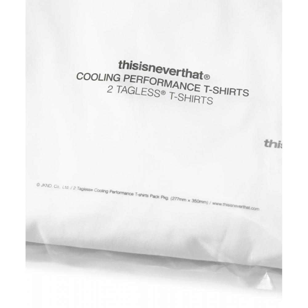 Thisisneverthat Ss25 Sp Logo Cooling Performance Tee White Navy