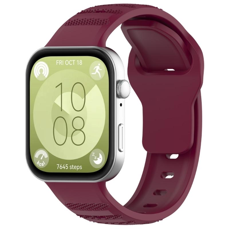 Silicone Wriststrap Belt for Watch Fit 3 Smartwatch Repair Comfortable Watch Strap Band Waterproof Watchband