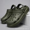 Baotou Summer New Eva Hole Shoes Men Wear Non-slip Slippers Breathable Casual Beach Shoes