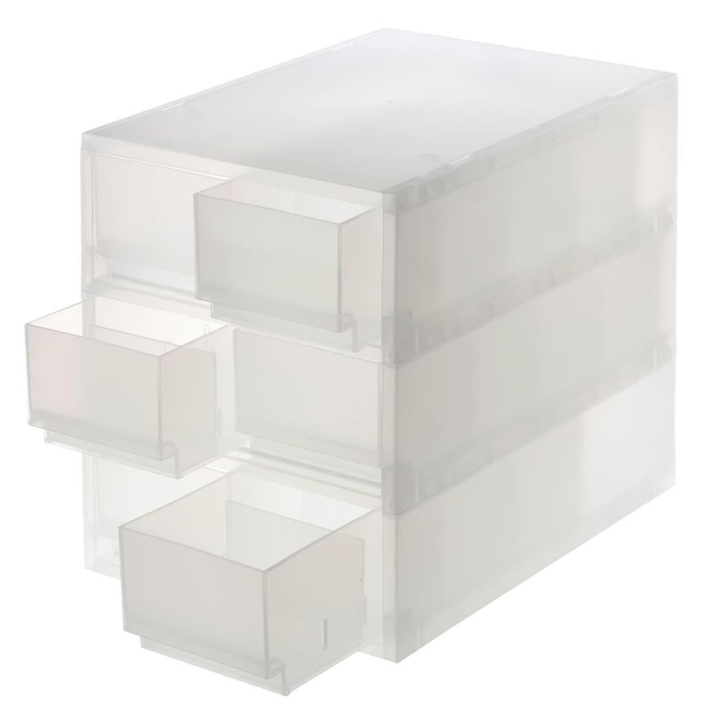 MUJI Polypropylen Kleinteileaufbewahrung 2 3 83831998 Box, Schubladen, Ebenen,