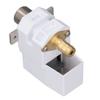 Solenoid Valve DC 12V G1 2 Male Thread Water Inlet Flow Switch Temperature Resistant for Water Dispenser Washing Machine