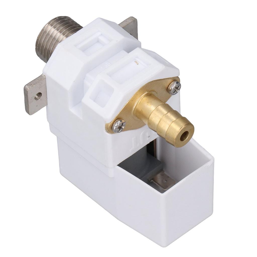 Solenoid Valve DC 12V G1 2 Male Thread Water Inlet Flow Switch Temperature Resistant for Water Dispenser Washing Machine