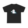 Seal of Approval Tee | Cute Cartoon Seal Holding 'Yes' Sign, Kawaii Animal Shirt
