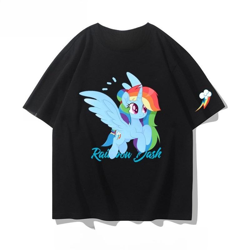 2026 summer new Little Pony animated series Briq Yunbao related products shortsleeved Tshirt for both Unisex and Women