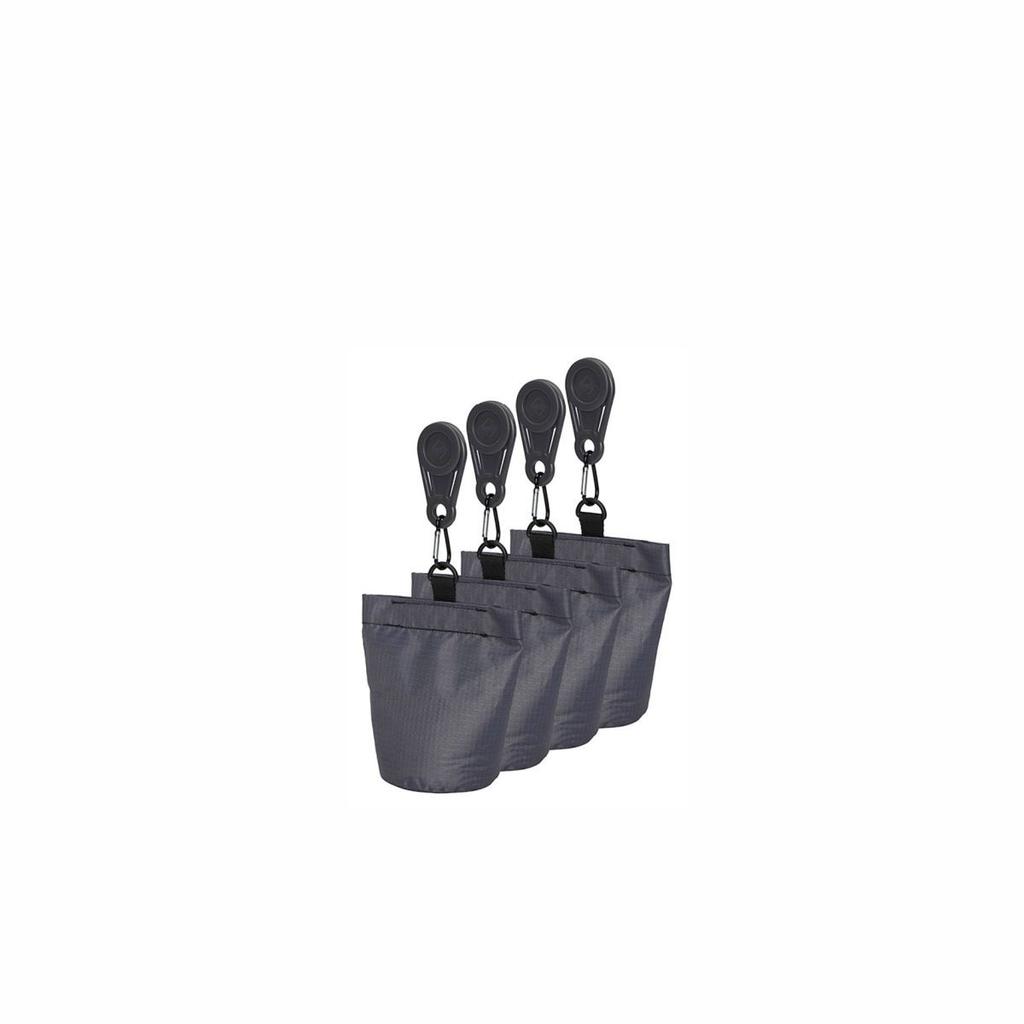 Homms 7812 Aerocover Gray Polyester Garden Cover Weight Bag Set