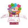 Happy Birthday Card,3D Pop Up Birthday Greeting Card For Baby Gril,Daughter,Granddaughther,Niece With 1 Envelop,1 Message Card