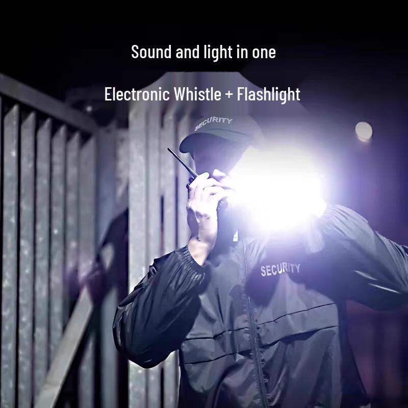 NEXTORCH P86 Rechargeable LED Flashlight with Electronic Whistle