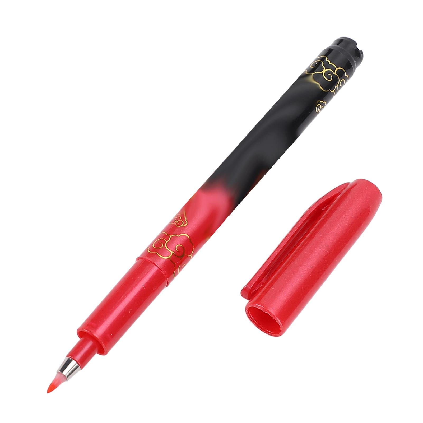 

Ручка для леттеринга от руки, чернила устойчивые к выцветанию, мягкий наконечник, тонкая линия, портативная кисть для каллиграфии для начинающих