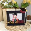 Graduation Picture Frame, Class of 2025 Wooden Graduation Photo Frame with Tassel Holder & Graduation Cap Pattern, Fit 5 X 3 Photo, Graduation Gifts