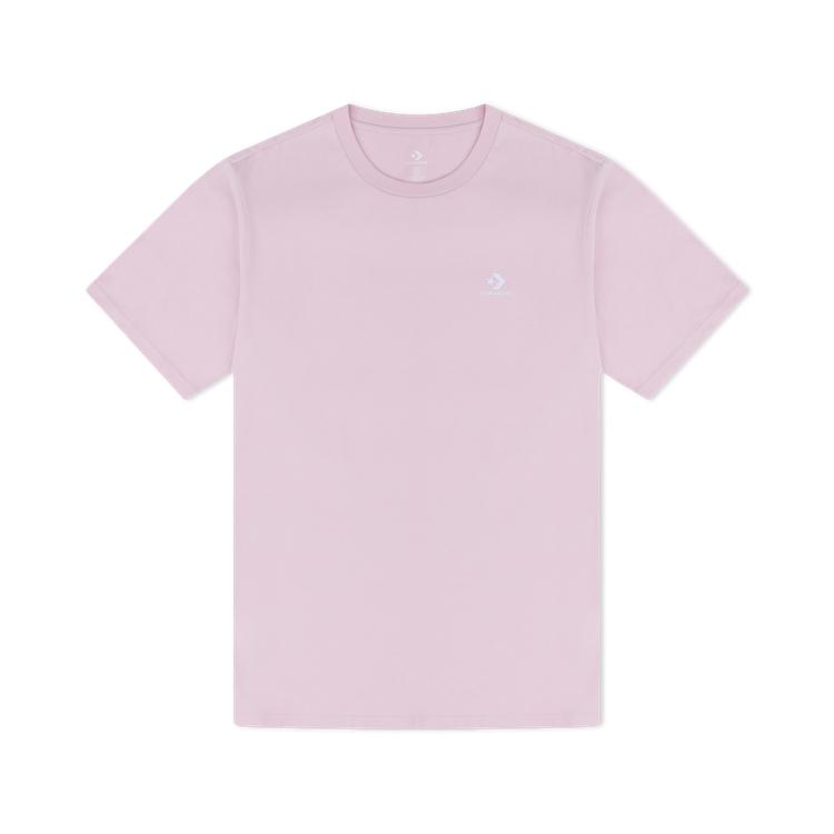 Converse T Shirts Men s Pink Crew Neck Straight Fit MCH688-AJK XL