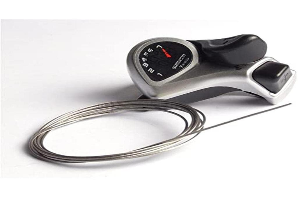 Shimano Tourney Thumb Shifter 7-Speed Plus, Silver, 524-00090/SL-TX50-7R