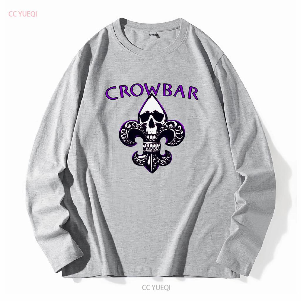New Limited Nwt Crowbar American Sludge Metal Band Classic T Shirt L Xl 2xl Long Or Short Sleeves Vintage Washed